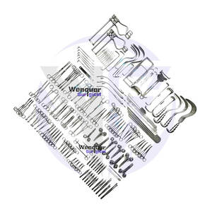 Juego de Instrumentos Quirúrgicos Profesionales de 197 Piezas, Mejor Precio, Más Vendidos, de Acero Inoxidable, Manuales, para Laparotomía Abdominal, Uso Hospitalario - Product Image 1