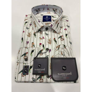 Camisa Casual de Popelina para Hombre, Corte Ajustado, Cuello Alto, Primavera, Hecha en Turquía, Suave, Transpirable, Sin Mangas, Clásica - Product Image 5