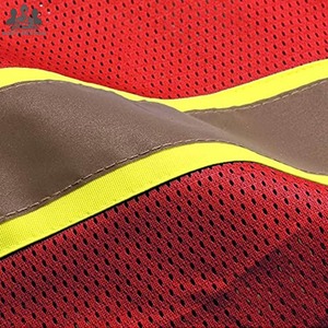 Chaleco de Seguridad de Alta Visibilidad Ligero y de Alta Calidad para Trabajo al Aire Libre, MOQ Bajo, Ropa de Trabajo Lisa Teñida - Product Image 5