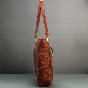 Haute qualité réel fait à la main cheveux cacher fourrure cuir soirée fourre-tout sacs femmes nouveau élégant Portable été sacs à bandoulière côté glands - Product Image 5