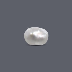 Perle de Basra 5,66 carats, perle d'eau douce naturelle, bouton, blanche/couleur, 5-6 mm, pour bijoux ou fabrication de bijoux - Product Image 2