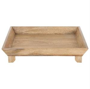 ถาดเสิร์ฟไม้ทรงสี่เหลี่ยมทำจากไม้มะม่วงที่ยั่งยืนฐานที่หรูหราสำหรับการตกแต่งบนโต๊ะวางผลไม้ - Product Image 2