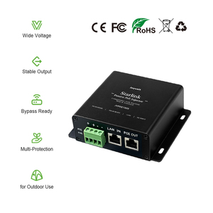Inyector PoE Industrial de 150W MPPT para Paneles Solares Monocristalinos de Silicio, Montaje BIPV, Protección Contra Sobretensiones de 4KV, Alimentación CC Starlink - Product Image 2