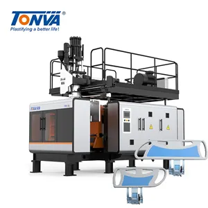 TONVA Plastic PP Medical Bed Guardrail Extrusion Blow Molding Making Machine