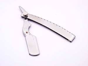 Single Changeable blade Stainless Steel <b>Razor</b> for Facial Hair Removal for Barbers and Personal Use OEM MOQ 10 PIECES - Product Image 5