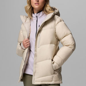 Chaqueta Acolchada para Mujer con Capucha, Diseño Personalizado, Abrigo Cálido de Invierno, Ligero, Resistente al Viento, Chaqueta Larga Acolchada - Product Image 5