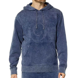 Servicio OEM Venta al por mayor Hombres Vintage Effect Hoodies Último diseño hecho en Pakistán Basics Vintage Effect Hoodies - Product Image 1