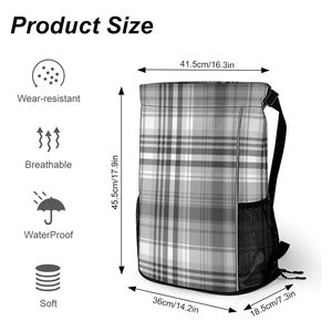 Mochila Táctica de Camuflaje con Cierre de Cremallera y Forro de PVC Impermeable, Unisex, con Logotipo Personalizado, para Fútbol, Baloncesto, Gimnasio, Deportes, Capacidad de 20-36L - Product Image 3