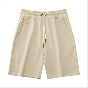 Men's 100% Cotton Fleece/Terry Sweat Shorts Custom Made with Solid Design Pattern 300 Grams Fabric Weight Front Logo Placement - Product Image 5