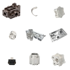 Pièces en aluminium usinées CNC de précision et usinées par électroérosion à fil pour supports de capteurs LiDAR avec traitement de surface anodisé et poli - Product Image 1