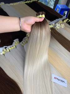 Chaud Ombre Couleurs Extensions De Cheveux En Vrac En Gros Manufacture Vietnamien Raw Humain Premium Style Droit - Product Image 5
