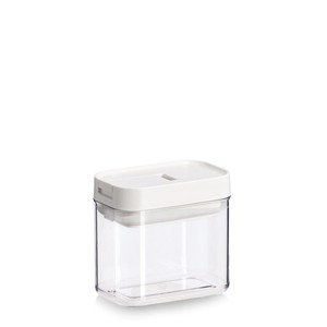 Contenedor de Almacenamiento de Alimentos de 380 ml, Plástico, Color Crema, Paquete de 6, por ZELLER PRESENT - Product Image 1