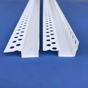 Profilés d'angle en vinyle pour murs secs, profilés d'angle extérieurs en forme de U pour plaques de plâtre, pour la construction et la décoration - Product Image 5