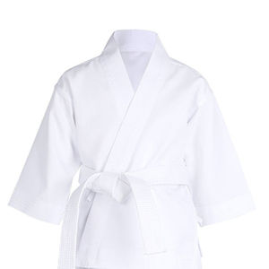 Costume de karaté avec logo personnalisé pour uniforme de judo 100% coton pour hommes le plus vendu avec logo avant fabriqué au Pakistan - Product Image 4