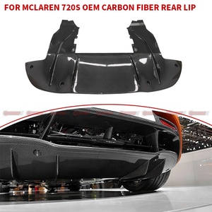 ดิฟฟิวเซอร์หลังคาร์บอนไฟเบอร์แบบแห้งสไตล์ OEM สำหรับ McLaren 720S คาร์บอน PrePreg แท้ สำหรับกันชนหลัง - Product Image 4