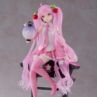 Vente en gros de figurines d'anime Miku Cherry Blossom Lantern Festival en PVC et ABS, sous licence officielle, cadeaux pour collectionneurs, boîte d'origine