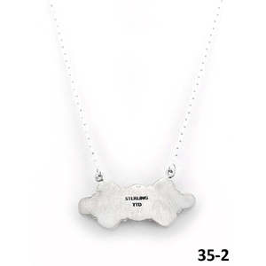 Collier artisanal Palomino du Sud-Ouest avec pendentif en argent sterling Golden Hills pour occasions spéciales - Product Image 4
