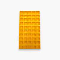 Nouvel ensemble de 4 boîtes à pièces en plastique jaunes (jusqu'à 500 pièces) Emballage inclus Livraison gratuite pour accessoires de machines de divertissement