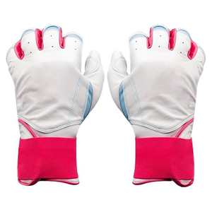 Custom All-Color Polyester/Cotton Breathable Eco-Friendly Ambidextrous Baseball Batting Gloves Professional Quality Durable - Product Image 1