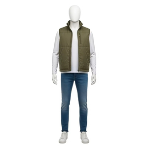 Gilet respirant pour homme en polyester, imprimé, léger, sans manches, pour la remise en forme, la salle de sport, l'entraînement, la course à pied, vêtements de sport - Product Image 5