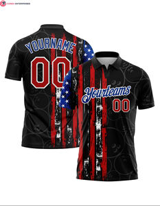 Polo pour homme à séchage rapide de haute qualité avec logo personnalisé, imprimé pour l'été - Product Image 3