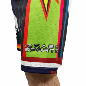 Pantalones Cortos Deportivos de Malla Personalizados de Alta Calidad OEM, Pantalones Cortos de Malla Unisex de Poliéster para Gimnasio, Pantalones Cortos de Malla de Verano con Costura Interior de 7 Pulgadas para Hombre - Product Image 4