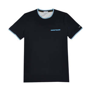 T-shirt en coton coupe régulière à la mode pour hommes lourds Logo personnalisé T-shirts Pastel vierges en vrac Tissu tricoté Écologique - Product Image 1