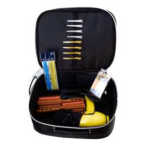 Bolsa de viaje de camuflaje para herramientas y accesorios de peluquería, estuche de transporte para almacenamiento de tijeras de peluquería - Product Image 6