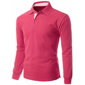 Polos de algodón para hombre de alta calidad para mayor comodidad Polos para hombre con logotipos bordados para marca - Product Image 4