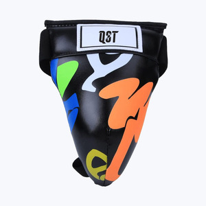 Equipo de protección para la ingle de fibra de carbono para niños para boxeo Kickboxing Muay Thai Sanda Taekwondo Training-QST International - Product Image 1