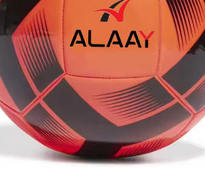 Balón de fútbol cosido a máquina de color naranja/Negro Alaay, tamaño unisex 5, material de PU, fútbol de nivel de Club - Product Image 5