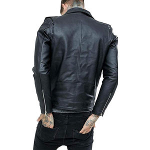 Chaqueta de cuero para hombre lujosa chaqueta de cuero para hombre Chaquetas de cuero de alta calidad Nuevo estilo Tendencia - Product Image 3