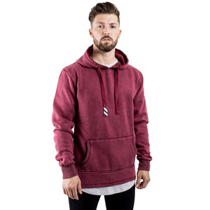 เสื้อฮู้ดแบบสวมศีรษะสำหรับผู้ชายโอเวอร์ไซส์ผ้าฝ้าย100% เทอร์รี่มีฮู้ดโอเวอร์ไซส์ - Product Image 2