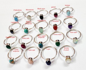 New Trending Multi Gemstones Rings Lot 925 Sterling Silver Mix Shape Rings Lot Bulk Hand Accessories Vintage Jewelry For Women