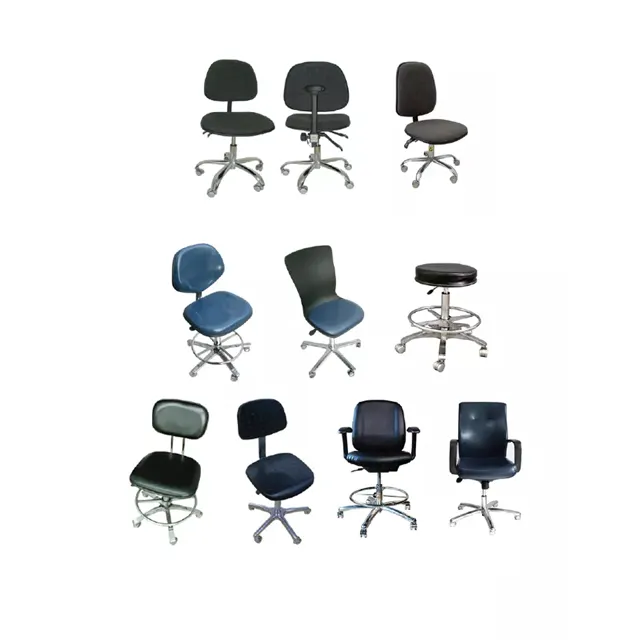 The Best Selling In Korea ESD clean room chair ESD high quality competitive price Seat Height is adjustable