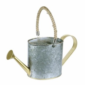 ผู้ผลิตและส่งออกกระป๋องโลหะชุบสังกะสีบัวรดน้ำดีไซน์ใหม่ตามสั่ง - Product Image 1