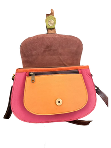 Sustainable Recycled Leather <b>Sling</b> <b>Bag</b> Stylish Shoulder <b>Bag</b> for Women Eco-Friendly Eco-Conscious Fashion Made in India 34648 - Product Image 2