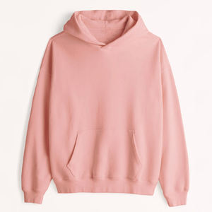 100% Cotton Unisex Winter Heavyweight Oversized Embroidered <b>Hoodies</b> Waffle Pullover 450Gsm <b>Fleece</b> Custom 420Gsm Private Label - Product Image 1
