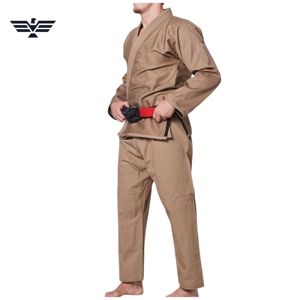 Kits BJJ personnalisables OEM, imprimés en sérigraphie / brodés, teints unis, légers, respirants, 400 g/m², 100 % coton, unisexes, pour adultes - Product Image 4