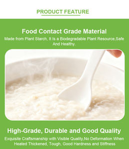 Juego de Cubiertos de Almidón de Maíz a <span class=keywords><strong>Precio</strong></span> de Fábrica, Tenedor, Cuchara y Cuchillo de Almidón de Maíz para Fiestas - Product Image 6