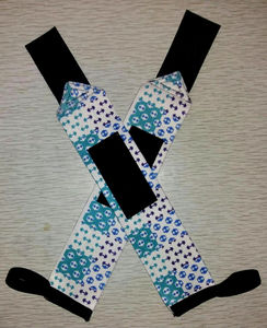 Recién llegado, algodón resistente de alta calidad, accesorios para gimnasio, muñequeras de levantamiento, correas para levantamiento de pesas - Product Image 4