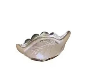 Tendance Moderne Décor À La Maison Plateau Feuille Texture Aluminium Chocolat pour Noël Mariage Thanksgiving Salon Cadeau Article - Product Image 1