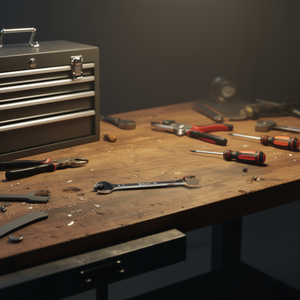 Chiavi a forchetta cromate a doppia estremità - Product Image 3