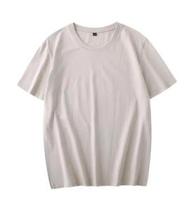 Camiseta de algodón 100% de gran tamaño para hombre de peso pesado de alta calidad, ropa de cuello falso lisa en blanco personalizada, Jersey teñido de talla grande - Product Image 3
