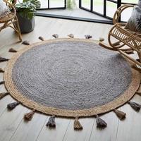 Tapis rectangulaire en jute indien fait à la machine, tapis de yoga en fibres naturelles, tapis de sol classique, lavable, antidérapant, résistant aux taches – Vente chaude