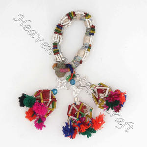 Borlas decorativas llamativas, borlas Banjara, venta al por mayor - Product Image 4