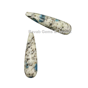 หินแจสเปอร์ K2ธรรมชาติขนาด9x30มม. ทรงหยดน้ำเรียบหินบำบัดแบบหลวมสำหรับทำเครื่องประดับ - Product Image 3