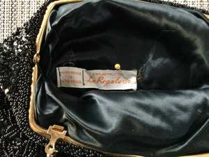 Monedero clásico con cuentas, bolso de maquillaje con cuentas de perlas y diamantes, regalo de boda o fiesta para ella - Product Image 3