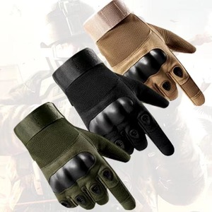 Guantes Tácticos de Invierno Vintage, de Alta Calidad, de Cuero, Compatibles con Pantalla Táctil, Resistentes a Impactos y Protectoras, al por Mayor - Product Image 5