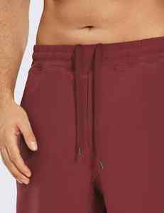 Confort ceinture élastique vente chaude Shorts hommes séchage rapide entraînement Compression Shorts poches 7 pouces 2 en 1 couches Shorts de sport - Product Image 5